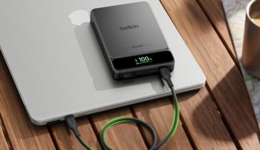 Belkin introduces its first longer-lasting semi-solid-state power banks
