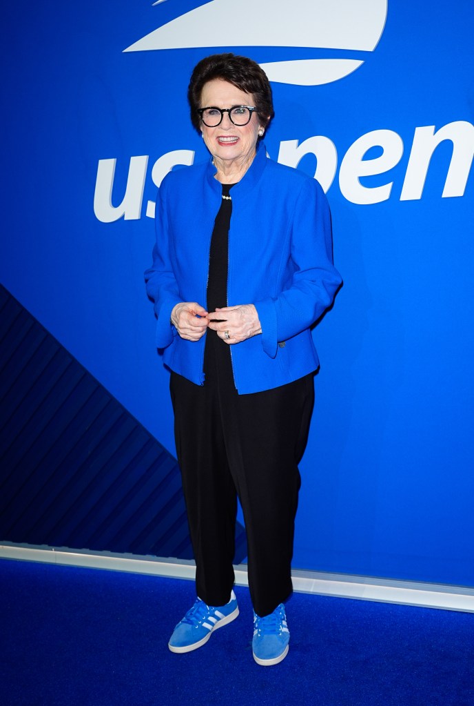 Billie Jean King at the 2026 US Open