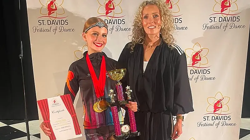 Buncrana teen scoops overall title at Welsh dance festival