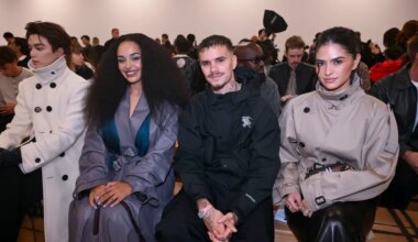 Celebrities Front Row at the Burberry Spring 2027 Ready-to-Wear Show Photos - wwd.com