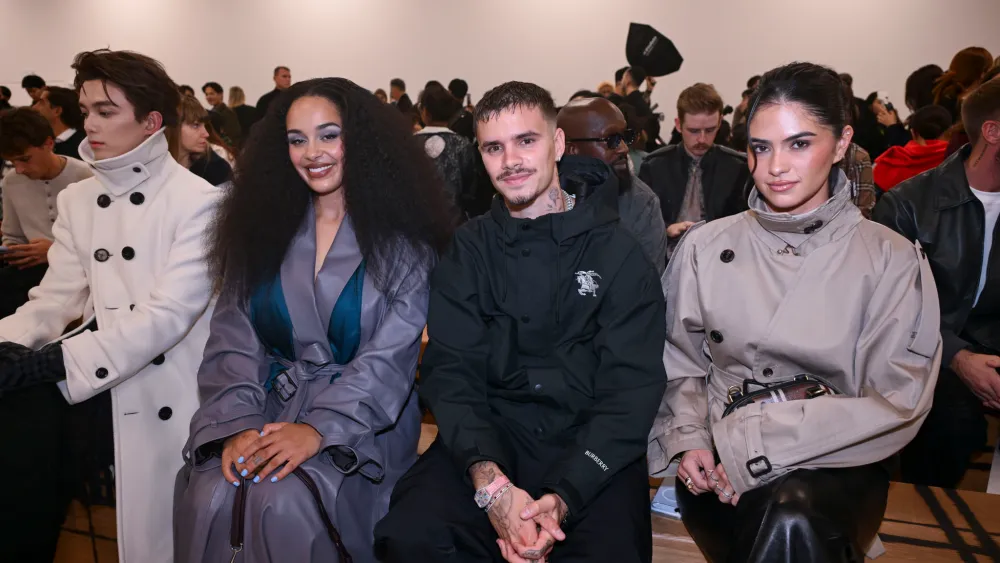 Celebrities Front Row at the Burberry Spring 2027 Ready-to-Wear Show Photos - wwd.com
