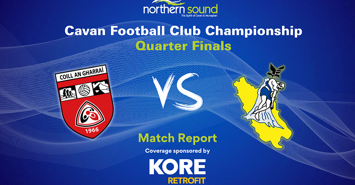Cuchulainn's and Killygarry play out entertaining draw in Cavan SFC.