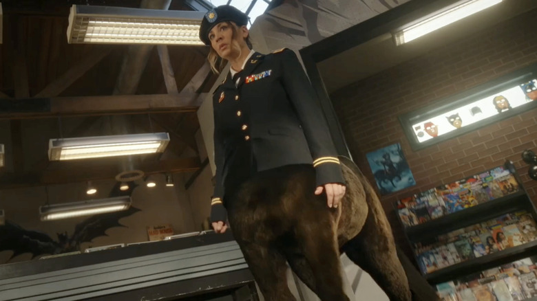 Kaley Cuoco as Penny the Centaur in Staurt Fails to Save the Universe Season 1, Episode 8