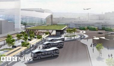 Metrolink: Dublin airport rail link cost more than doubles - BBC