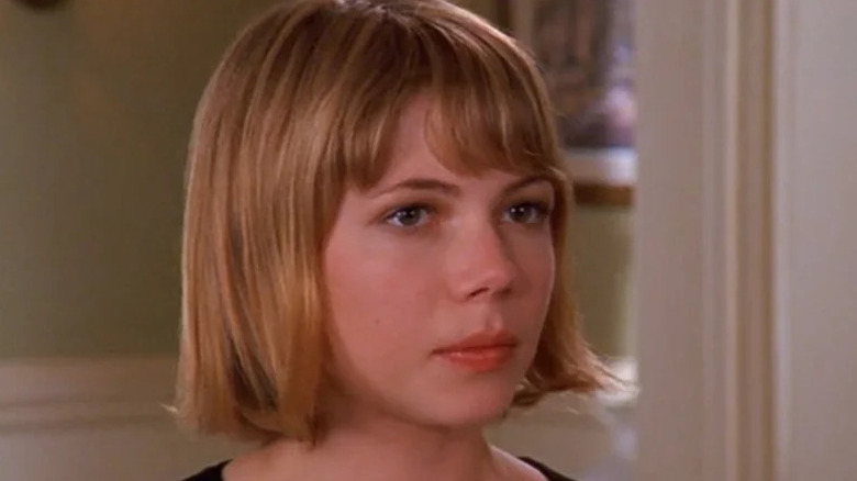 Jen Lindley looking serious