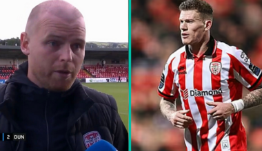 Derry City Boss Gave Blunt James McClean Update After FAI Cup QF Win