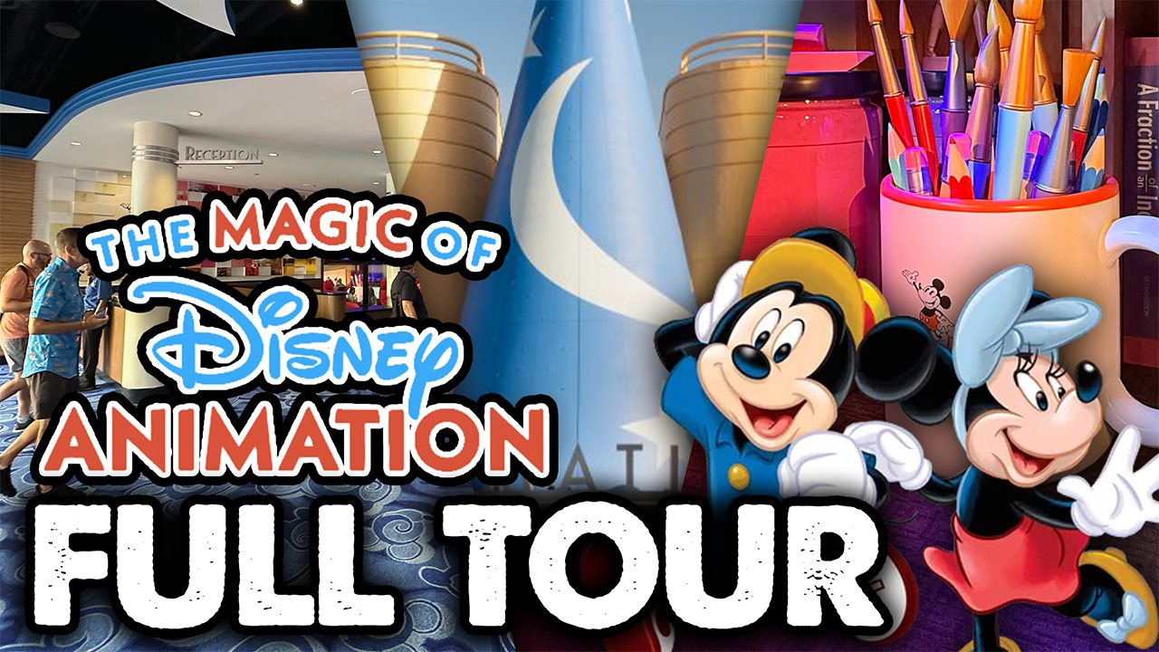 PHOTOS, VIDEO: Full Tour of The Magic of Disney Animation at Disney's Hollywood Studios