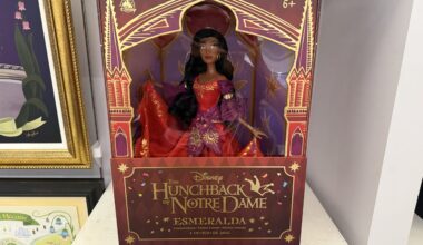 The limited-edition Esmeralda doll celebrating the 30th anniversary of Disney classic The Hunchback of Notre Dame has arrived at Disneyland Resort.