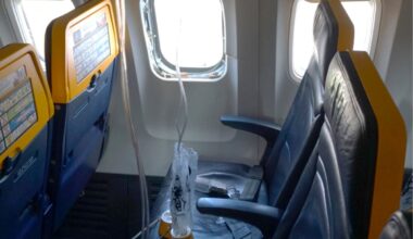 Ryanair boss ‘disputes’ claim passenger was partially sucked out of window