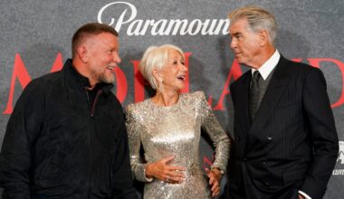 Pierce Brosnan clarifies relationship with Tom Hardy after alleged clashes on Mobland set