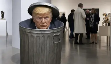 Satirical Trump sculpture displayed in Dublin ahead of his visit to Ireland