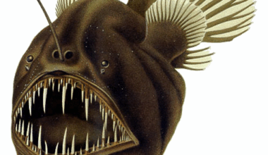 Humpback anglerfish (Melanocetus johnsonii), a species of black seadevil (Melanocetidae). Credit: August Brauer (1863–1917): Die Tiefsee-Fische. I. Systematischer Teil.. In C. Chun. Wissenschaftl. Ergebnisse der deutschen Tiefsee-Expedition