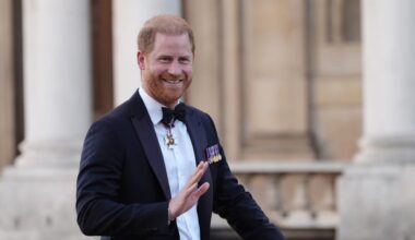 Prince Harry Wears Royal, Military Medals at His First Appearance Since Moving Back to UK