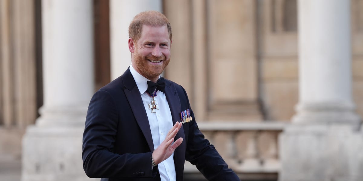 Prince Harry Wears Royal, Military Medals at His First Appearance Since Moving Back to UK