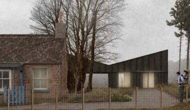 Konishi Gaffney Architects designs cultural centre by Scottish poet’s cottage
