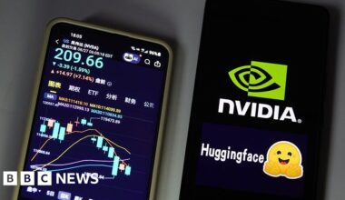 Nvidia strikes $12.9bn deal to buy AI platform Hugging Face - BBC