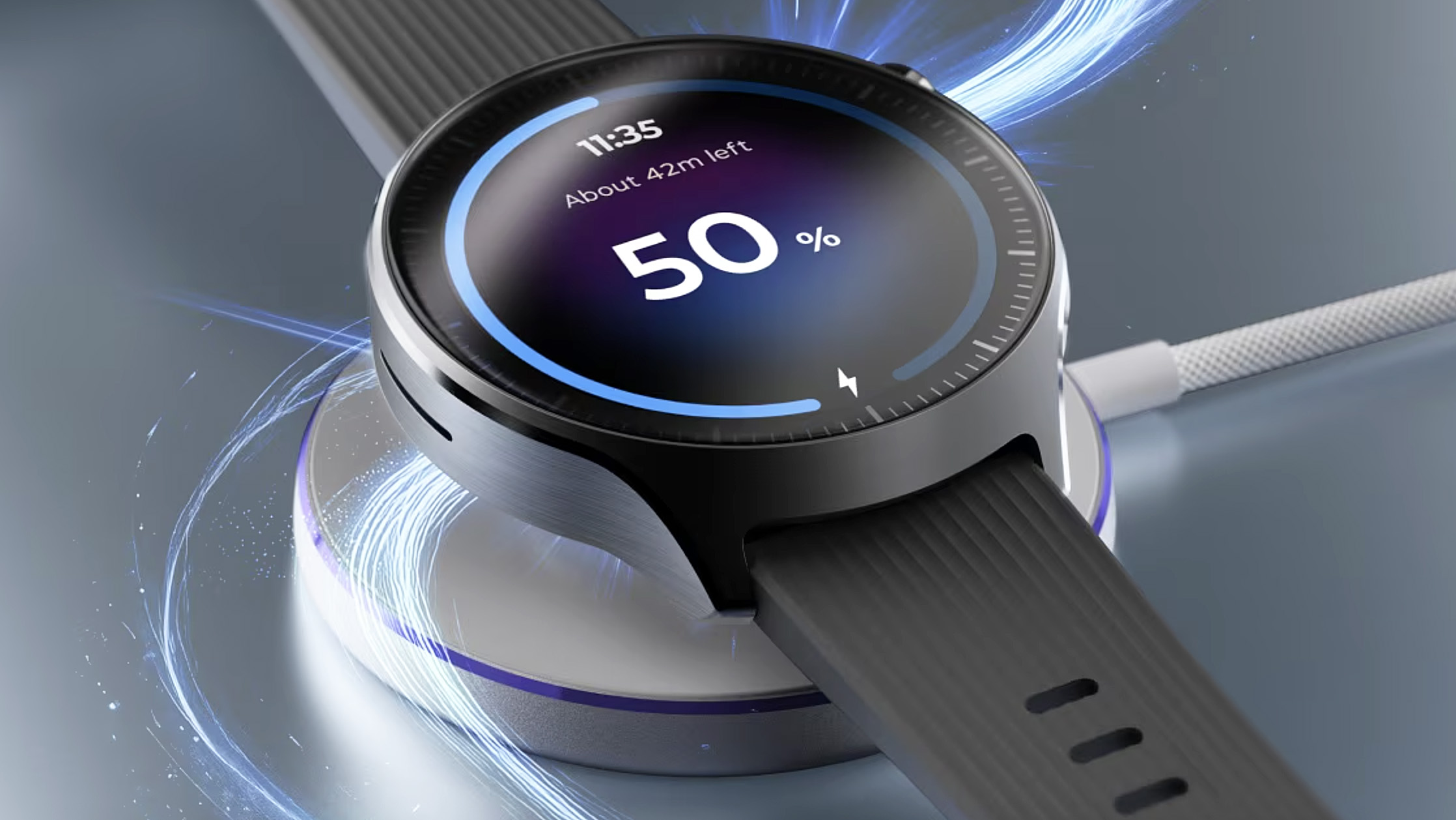 Close-up of the Moto Watch Ultra smartwatch