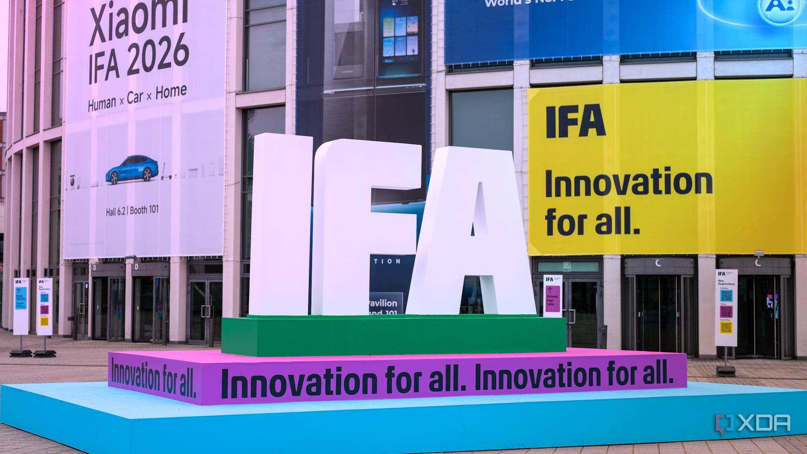 XDA's top tech from IFA 2026: Colorful laptops, fanless cooling, and more