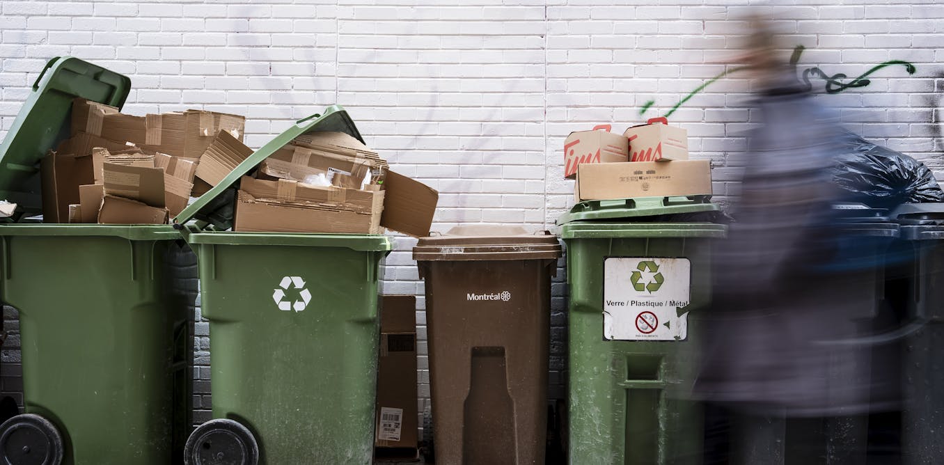 Picking up garbage less often could help Canadians recycle more