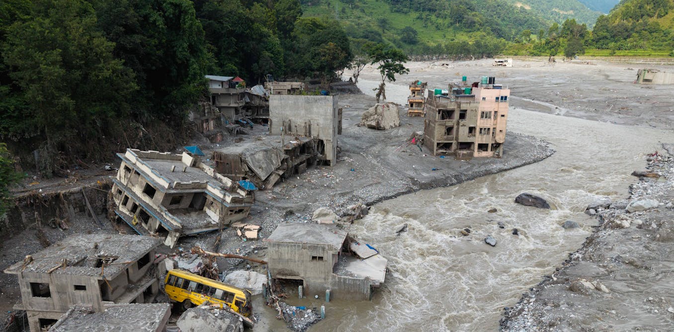 The collapse of a mountainside triggered Nepal’s devastating floods. As the region’s mountains heat up, it won’t be the last