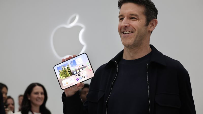 Apple event: CEO John Ternus reveals foldable iPhone Duo