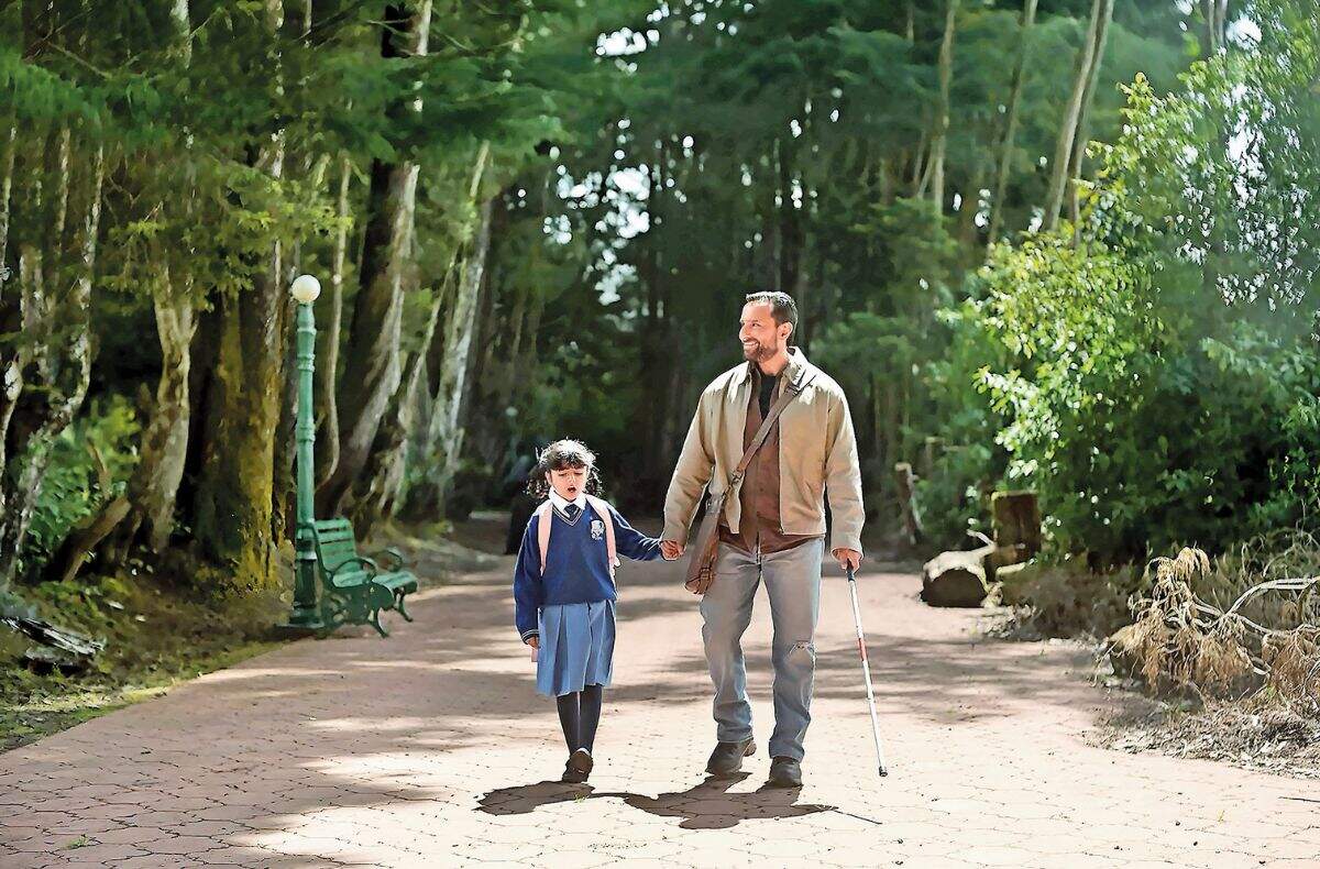 Saif Ali Khan in a still from Haiwaan Haiwaan still