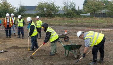 Medieval fort and Bronze Age flint unearthed during drainage project excavations in Co Dublin