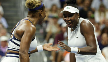 Williams sisters fall in thrilling return to US Open doubles · The 42