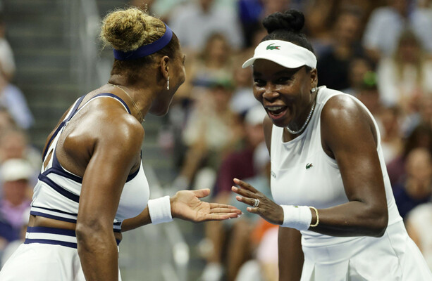 Williams sisters fall in thrilling return to US Open doubles · The 42