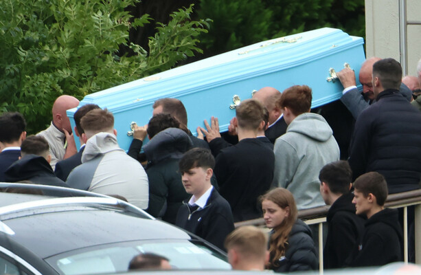Priest tells funeral of hit-and-run victim that parents are 'full of fear' of harmful society for children