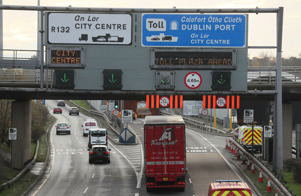 M50 and Dublin Port Tunnel tolls took in over €680k a day last year