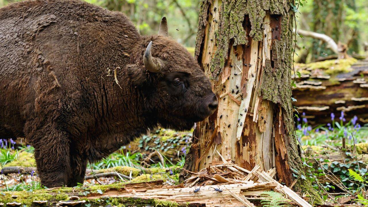 PC: AI Generated How is the ‘Blean Bison Project’ bringing bison back to Britain