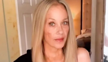Christina Applegate smiles in first video since hospitalisation