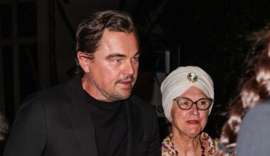 Leonardo DiCaprio steps out with his parents to honor Robert De Niro and Martin Scorsese in New York
