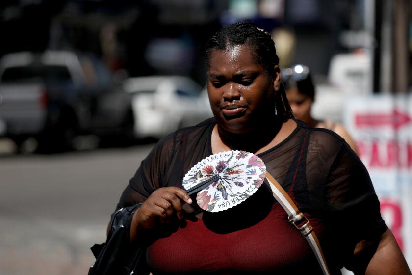 Heat sets new records as oppressive humidity strangles Southern California