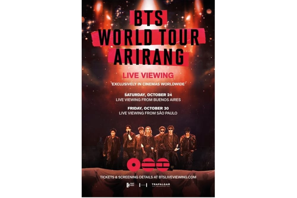 BTS’ South American ‘Arirang’ concerts to screen live at Malaysian cinemas, tickets on sale Sept 17
