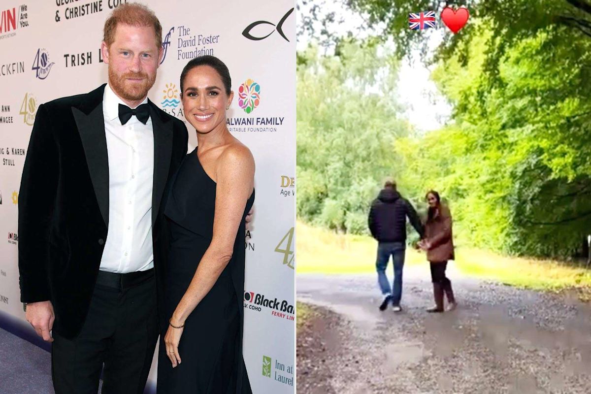 Meghan Markle Shares First Video Since Returning to the U.K. with Prince Harry, and Archie Has an Accent!