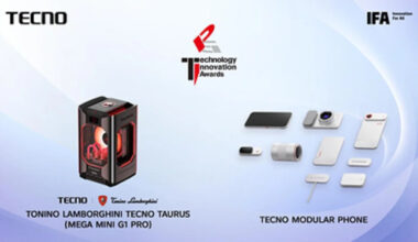 TECNO Wins Two IFA Global Product Technology Innovation Awards for Modular Phone and Tonino Lamborghini TECNO TAURUS