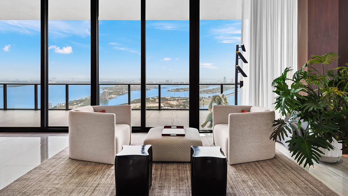 A Zaha Hadid-Designed Miami Penthouse Just Sold for $22 Million