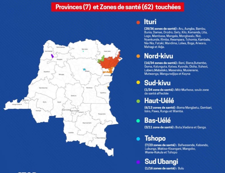 Ebola update for the period of May 15 to September 17
