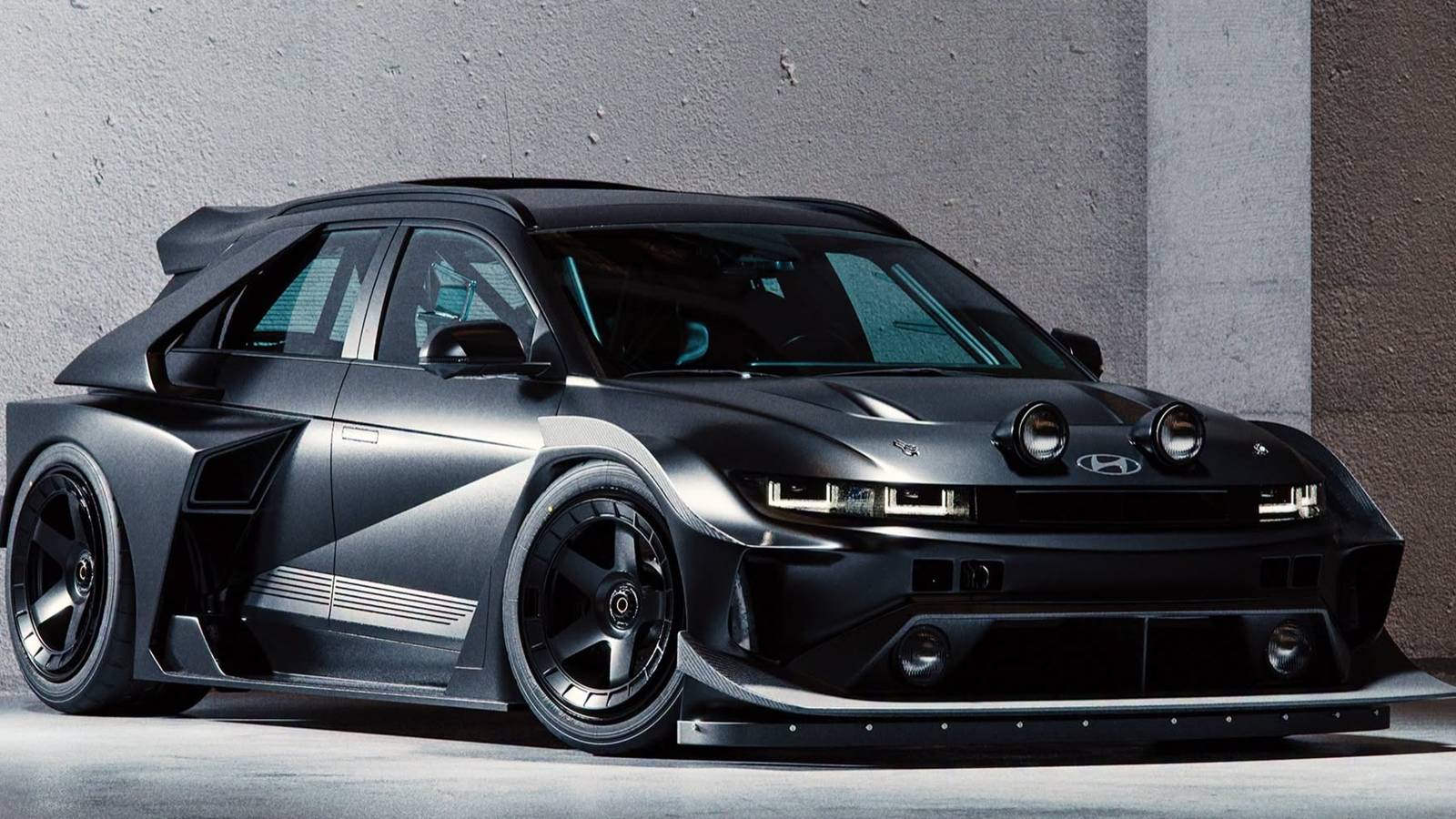 The Ioniq 5 N Has Been Reimagined As A Group B Monster With A WRC Engine