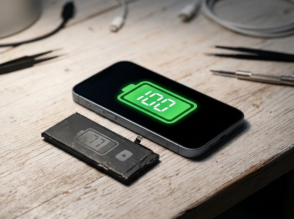 iPhone 13 mini: YouTuber fully restores worn-out model with 77% capacity