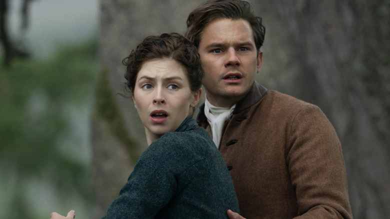 Julia and Henry in Outlander: Blood of My Blood