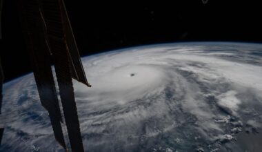 Category 5 Hurricane Melissa, one of the most powerful storms to strike the Caribbean in recent history, is pictured about 50 miles south of Jamaica in this photograph from the International Space Station as it orbited 262 miles above the Yucatan Peninsula.