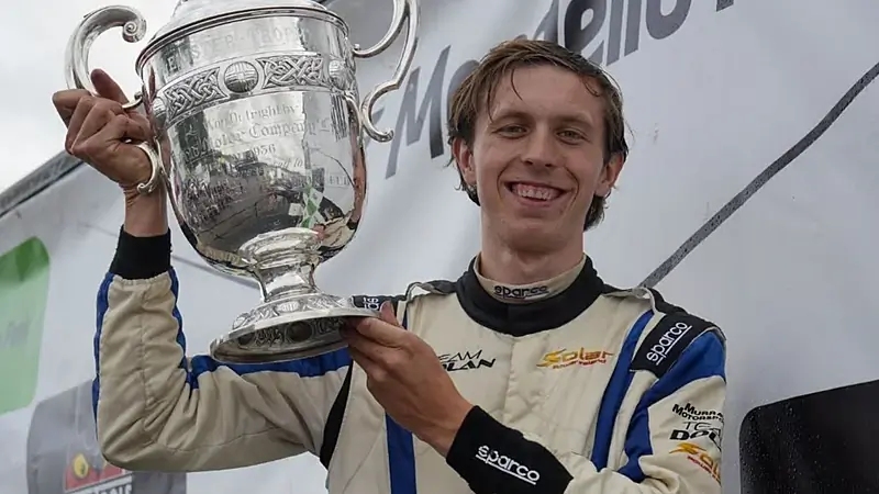 Jordan Kelly follows motorsport legends to win Leinster Trophy