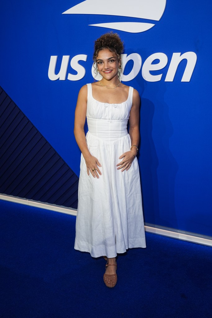 Laurie Hernandez at the 2026 US Open