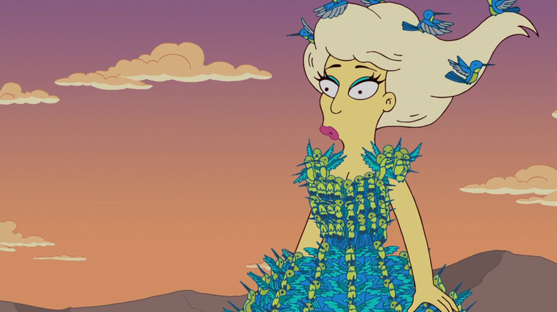 Lady Gaga on The Simpsons