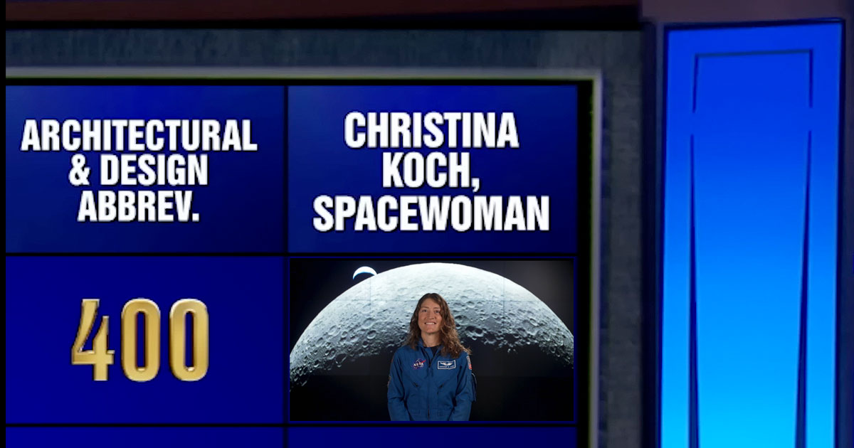 What do you do after the moon? Artemis II astronaut gives clues on Jeopardy!