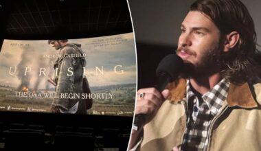 Andrew Garfield faces backlash after telling billionaires to be 'scared' of his new movie