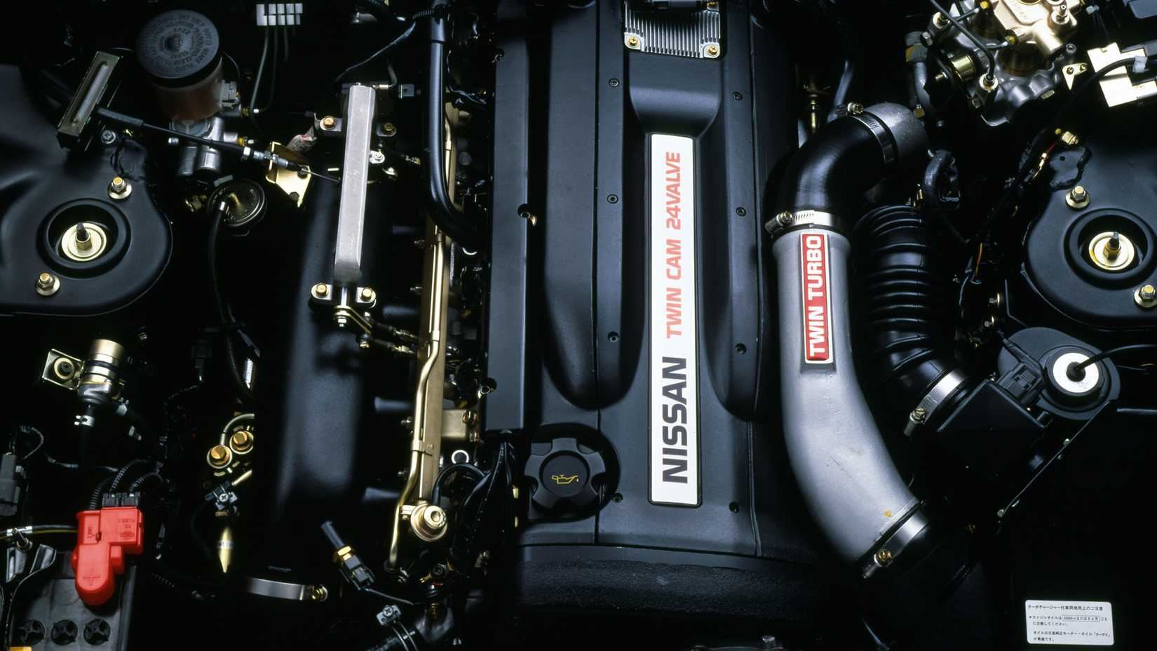 Nissan RB26DETT Twin-Turbocharged 2.6-Liter Inline-Six
